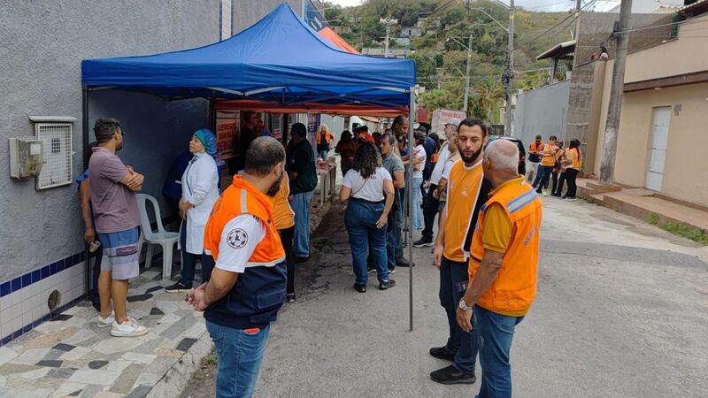 São Gonçalo Resiliente no bairro Sete Pontes