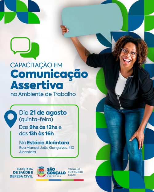 Saúde capacita servidores de São Gonçalo para comunicação assertiva
