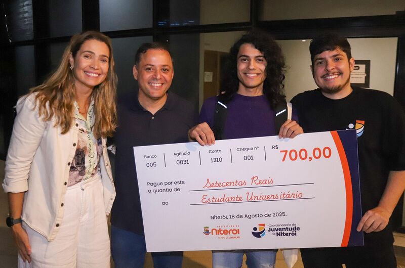 Estudantes começam a receber o Aluguel Universitário da Prefeitura de Niterói – Prefeitura Municipal de Niterói