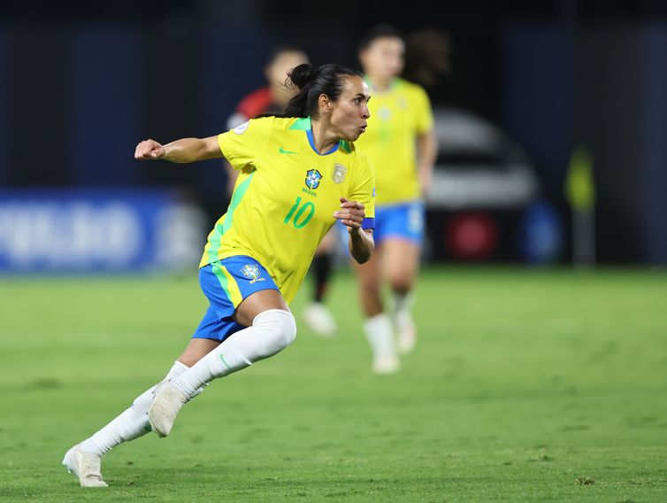 Marta durante Copa América Feminina 2025