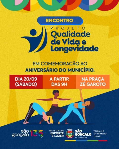 Encontro esportivo vai acontecer neste sábado na Praça Zé Garoto
