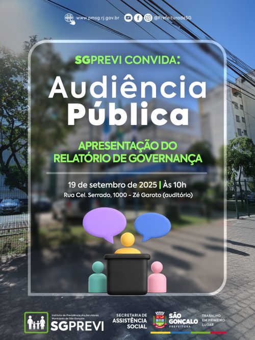 SG-Previ realiza audiência pública nesta sexta-feira
