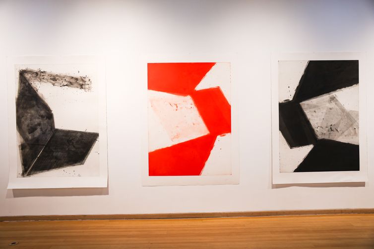 Tomaz Silva/Agência Brasil Rio de Janeiro (RJ), 18/09/2025 – Exposição José Pedro Croft: reflexos, enclaves, desvios, no Centro Cultural Banco do Brasil, no cento do Rio de Janeiro. Foto: Tomaz Silva/Agência Brasil