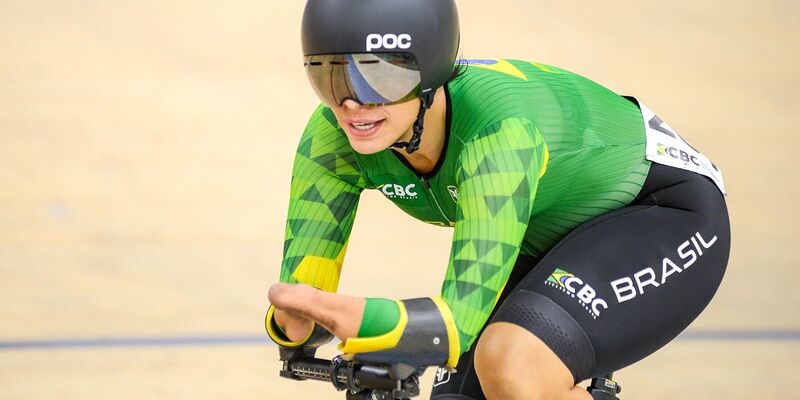 Sabrina Custódia volta a brilhar no Mundial de ciclismo de pista