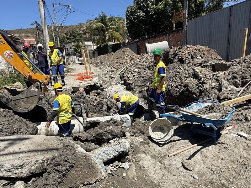 Obras em Santa Izabel seguem a todo vapor