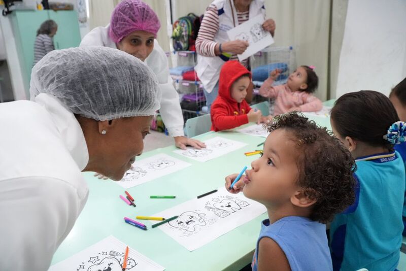 São Gonçalo promove ação de saúde bucal em unidade de educação infantil