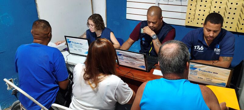 Trabalha Rio vai a sete bairros na próxima semana  – Prefeitura da Cidade do Rio de Janeiro