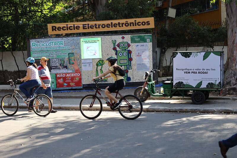 Prefeitura de Niterói lança campanha RECICLOPONTOS no Campo de São Bento para reciclagem de eletrônicos – Prefeitura Municipal de Niterói