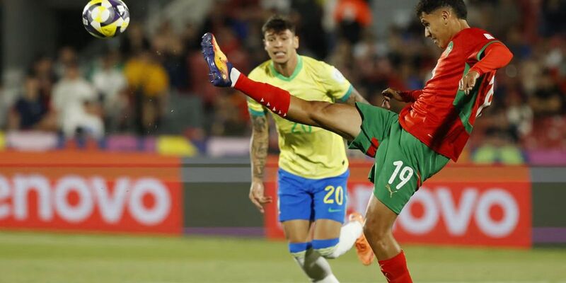 Mundial sub-20: Brasil perde para Marrocos por 2 a 1 e se complica