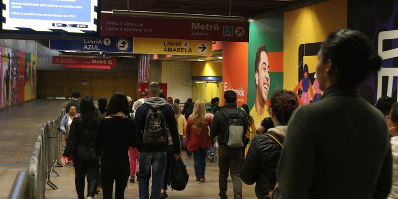 Após falha, Linha 4-Amarela do Metrô de SP funciona normalmente