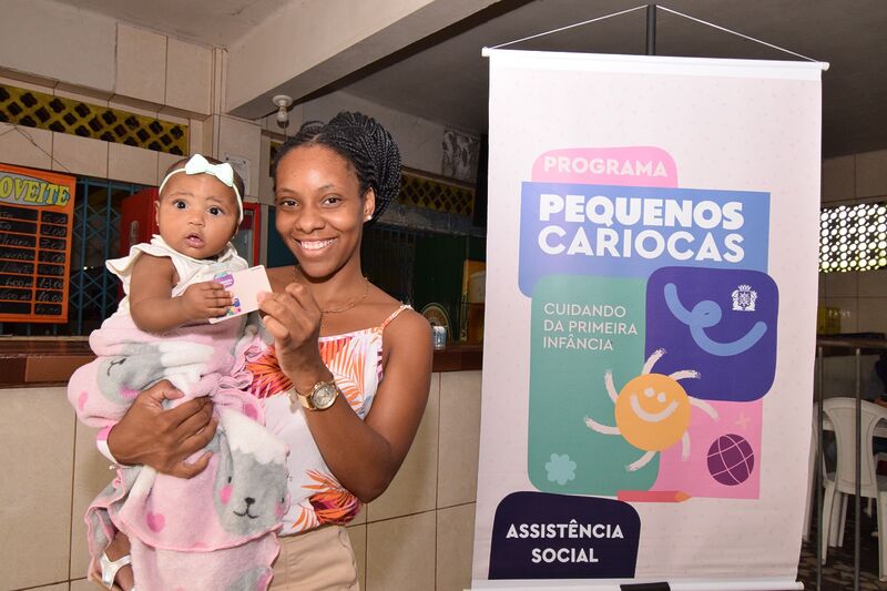 Cartão da Primeira Infância Carioca chega a mais 841 famílias de sete bairros da Zona Norte – Prefeitura da Cidade do Rio de Janeiro