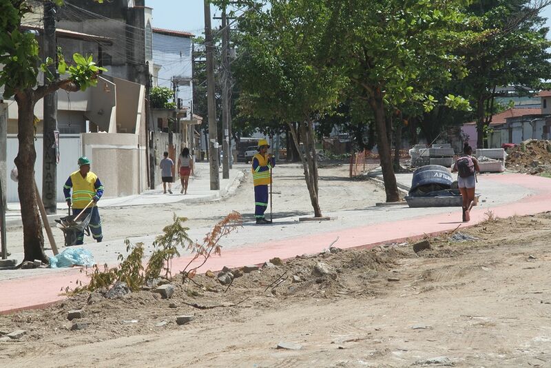 Ciclovia do MUVI em Santa Luzia começa a tomar forma