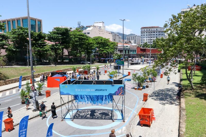 Festival Respira Rio transforma Avenida Chile em prévia do futuro Distrito de Baixa Emissão – Prefeitura da Cidade do Rio de Janeiro