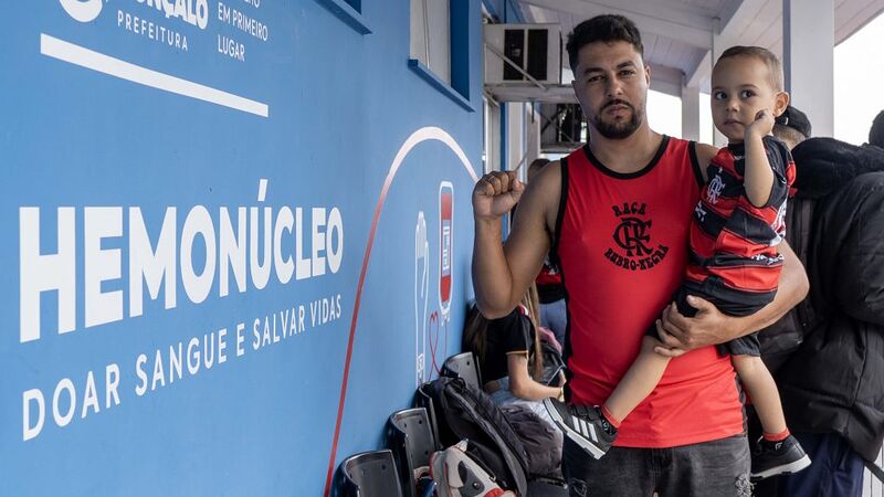 Hemonúcleo bate recorde de doações em um dia com a Torcida Organizada Raça Rubro-Negra