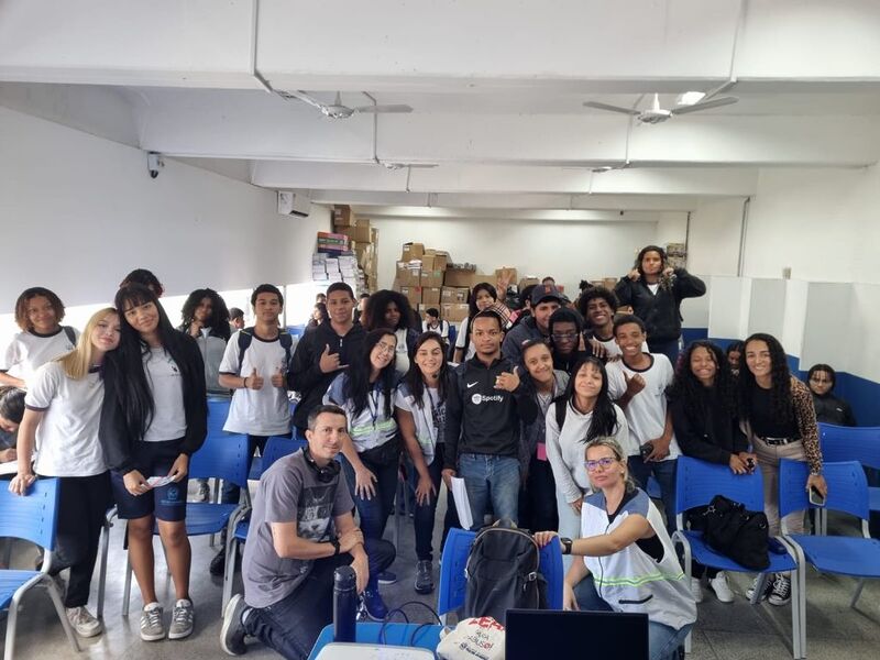 Secretaria de Políticas sobre Álcool e Drogas realiza palestra em escola no Laranjal