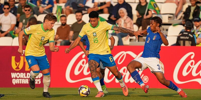 Brasil perde para Itália nos pênaltis e fica em 4º no Mundial Sub-17