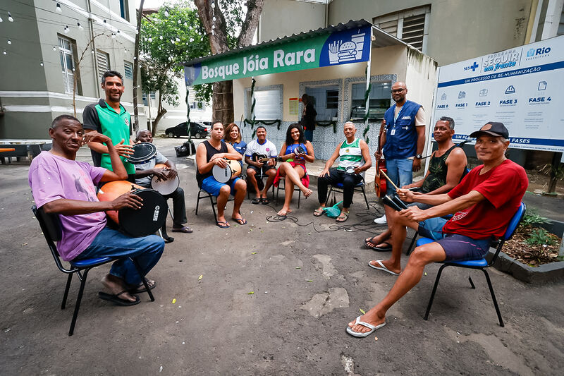 CAPS Dona Ivone Lara promove roda de samba terapêutica – Prefeitura da Cidade do Rio de Janeiro
