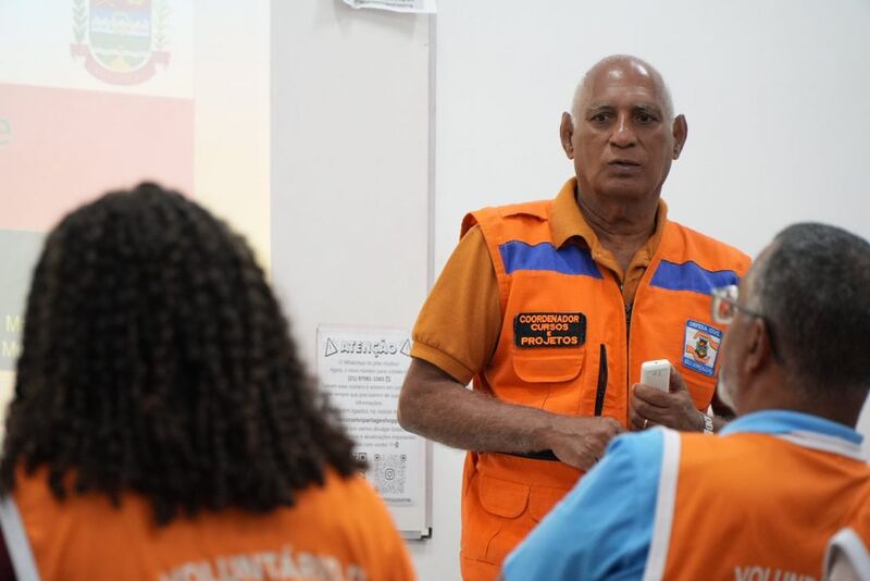 Defesa Civil realiza aula inaugural da 12ª turma do Curso de Voluntários