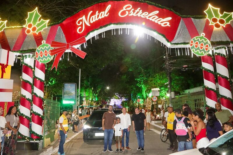 Horto do Fonseca já está no clima do Natal Estrelado Niterói – Prefeitura Municipal de Niterói