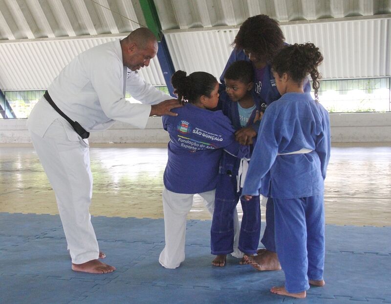 Judô é uma das artes marciais gratuitas oferecidas pelo projeto Saúde em Movimento