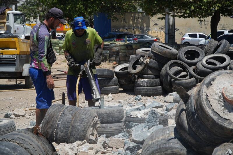 Prefeitura inicia reparos em Santa Luzia, em apoio à Operação Barricada Zero