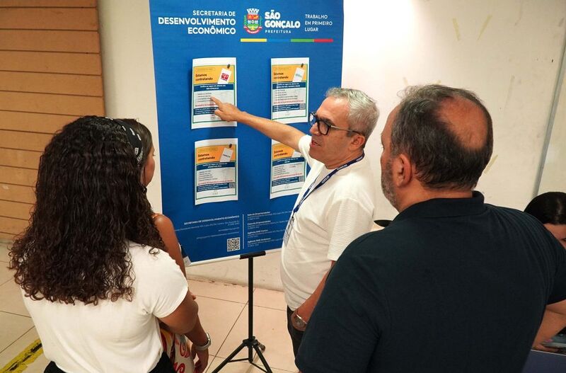 São Gonçalo realiza mais uma edição do Oportunidades nesta segunda (8)