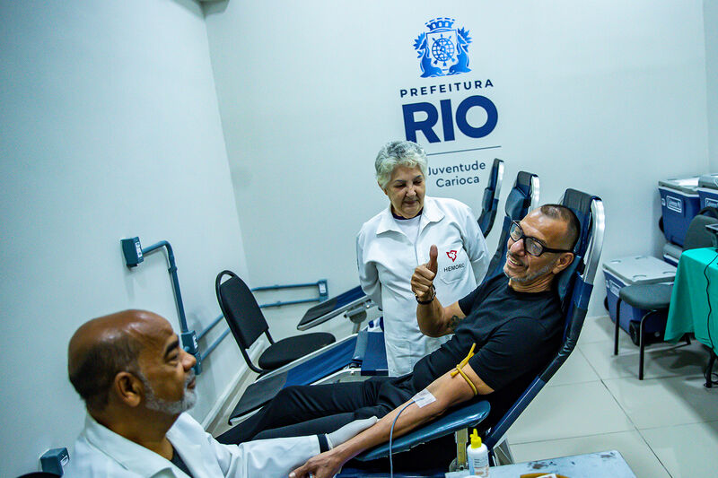 Secretaria Municipal de Juventude reúne doadores para reforçar estoques do Hemorio – Prefeitura da Cidade do Rio de Janeiro
