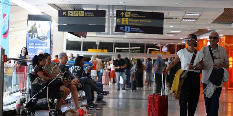 Número de passageiros em aeroportos teve aumento de 9,4% em 2025
