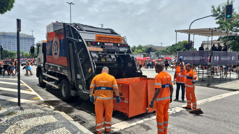Comlurb removeu 59,4 toneladas de resíduos no primeiro fim de semana de megablocos – Prefeitura da Cidade do Rio de Janeiro