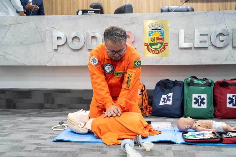 Curso Suporte de Vida é sucesso em Nilópolis