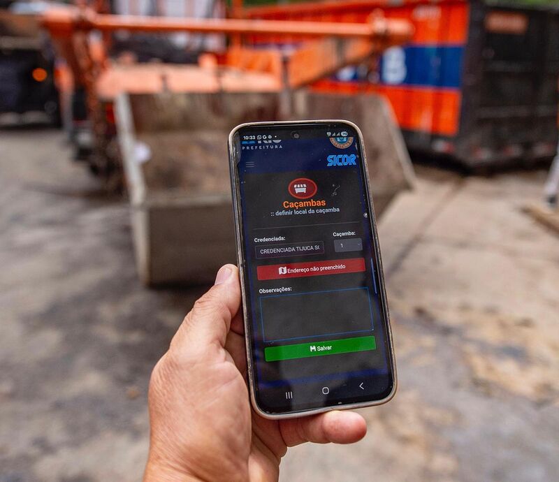 Em uma semana, Comlurb já autuou 27 empresas por não uso de sistema digital de controle de caçambas – Prefeitura da Cidade do Rio de Janeiro