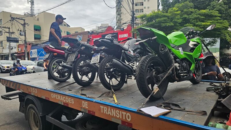 Janeiro chega ao fim com quase mil abordagens contra motos barulhentas – Prefeitura Municipal de Niterói