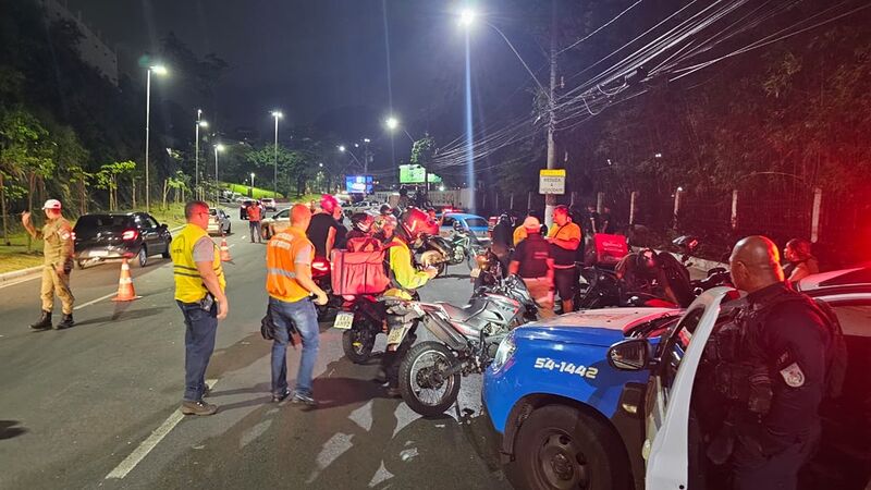 Prefeitura de Niterói realiza nova ação integrada de fiscalização contra motos barulhentas – Prefeitura Municipal de Niterói