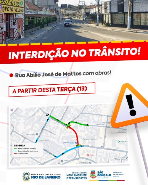 Prefeitura realiza alteração temporária no trânsito do Camarão para obras do MUVI