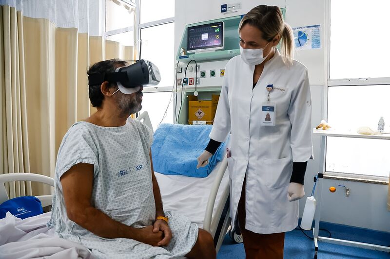 Realidade virtual impulsiona CER Leblon em unidade com saúde 4.0 – Prefeitura da Cidade do Rio de Janeiro