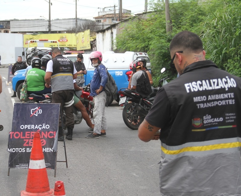 Tolerância Zero abordou mais de 520 motocicletas nesta semana