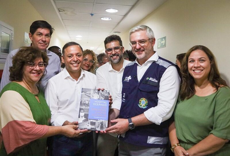 Rodrigo Neves recebe ministro da Saúde substituto em visita ao Hospital Oceânico de Niterói – Prefeitura Municipal de Niterói
