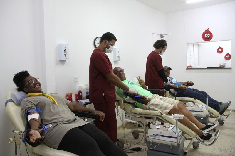 Domingo de solidariedade no Hemonúcleo de São Gonçalo