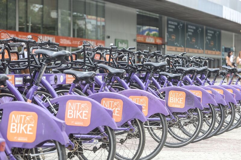 Nitbike ultrapassa 2 milhões de viagens com as roxinhas desde sua implantação – Prefeitura Municipal de Niterói