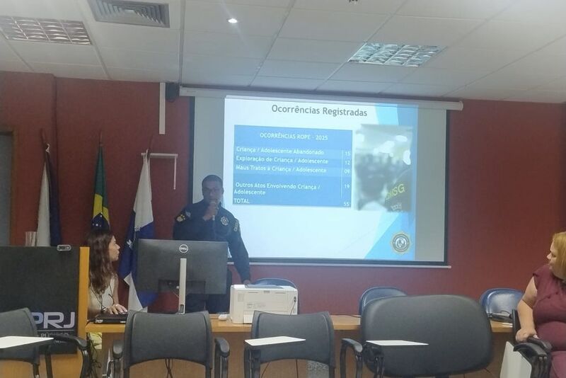Guarda Municipal participa de reunião com foco na proteção à infância e à juventude