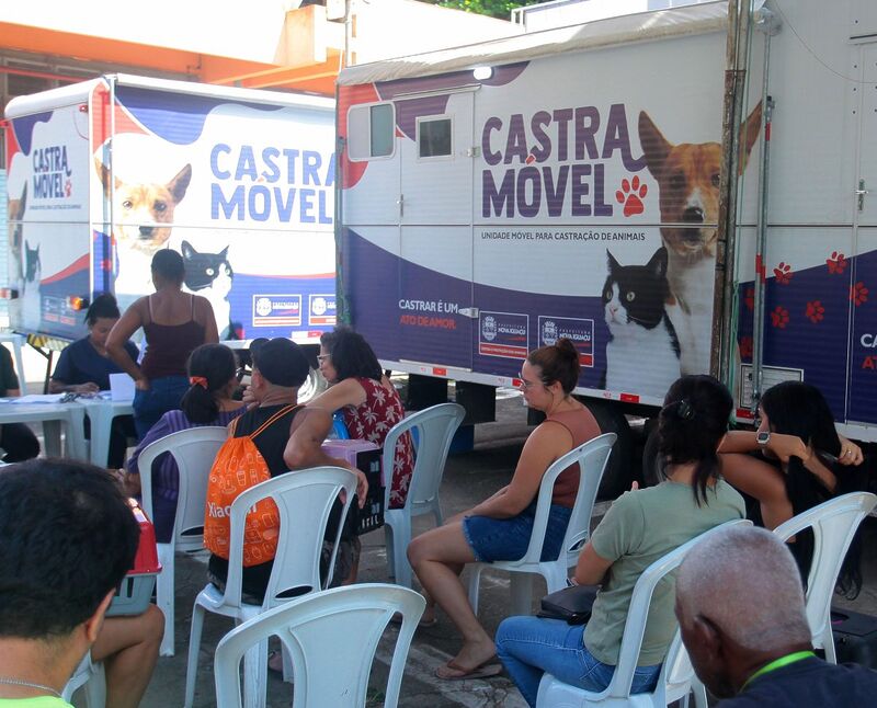 Castramóvel da Prefeitura de Nova Iguaçu chega a Austin para nova etapa de castração gratuita de animais