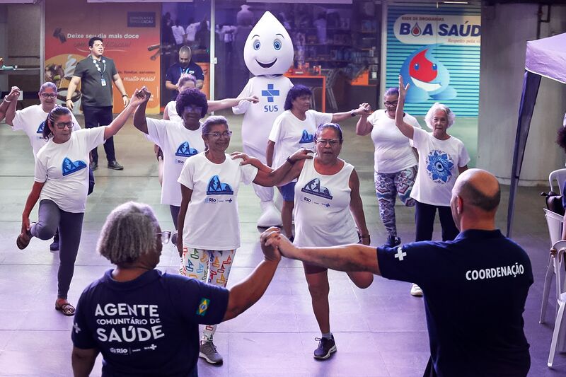 Dia do Combate ao Sedentarismo tem programa Academia Carioca no metrô – Prefeitura da Cidade do Rio de Janeiro