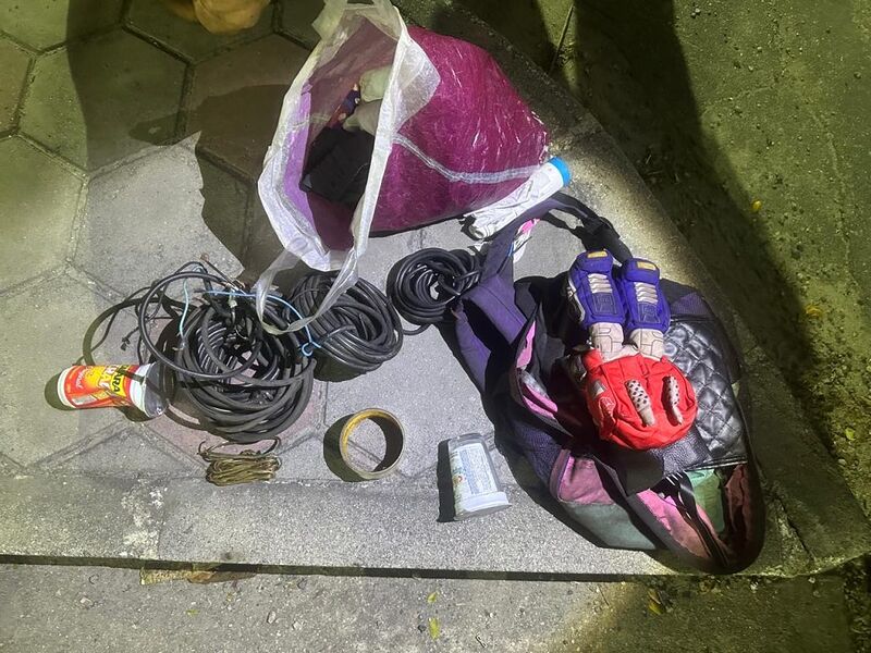 Guarda prende homem que estava furtando cabos no Alcântara