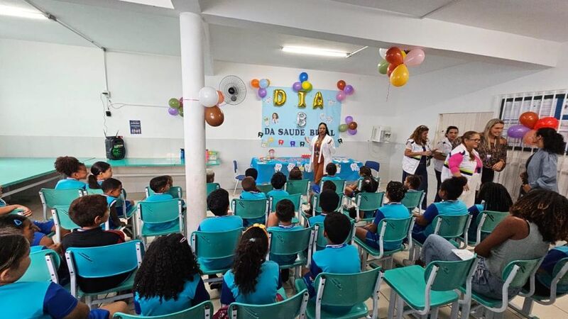 São Gonçalo promove atividades com estudantes no Dia B da Saúde Bucal