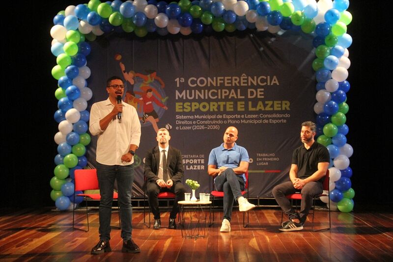 São Gonçalo realiza 1ª Conferência de Esporte e Lazer no Teatro Municipal