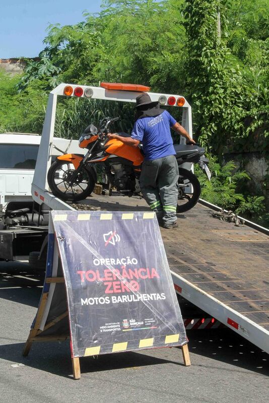 Tolerância Zero aborda mais de 500 motocicletas nesta semana 