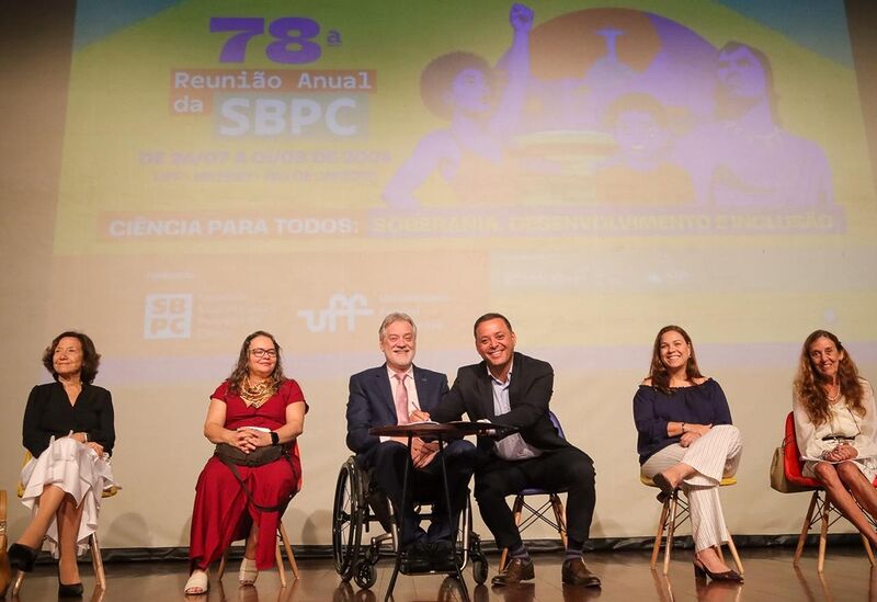 Prefeito Rodrigo Neves participa do lançamento da 78ª Reunião Anual da SBPC, em Niterói – Prefeitura Municipal de Niterói