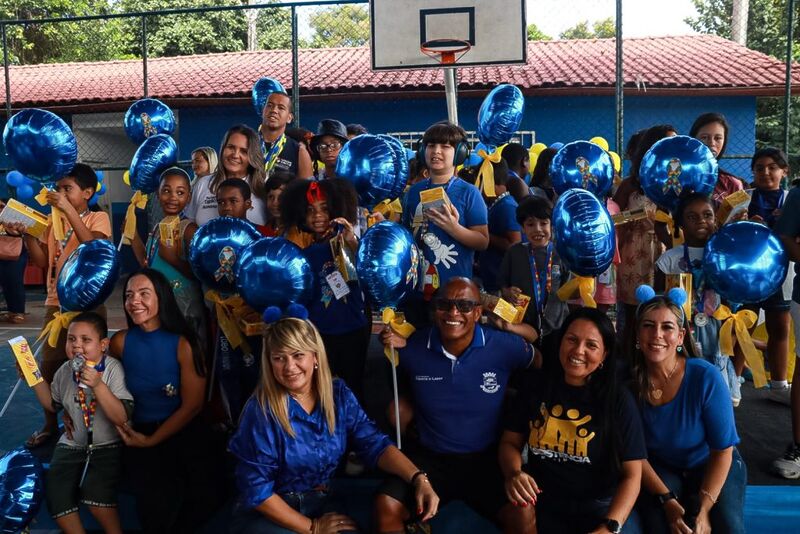 Ação Integrada de Conscientização sobre o Autismo na Vila Olímpica