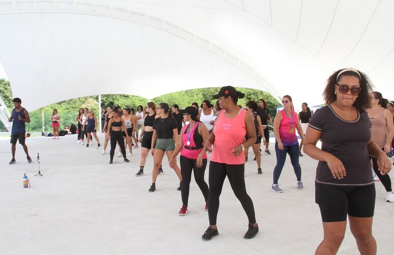 Aula de Charme movimenta o Parque RJ Nosso Sonho