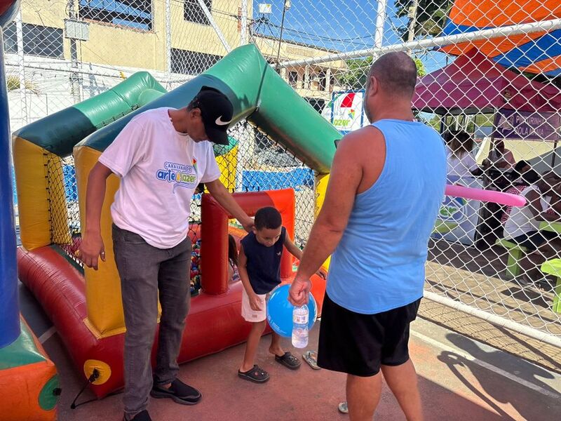 Caravana de Arte e Lazer tem manhã de diversão no Mutuá
